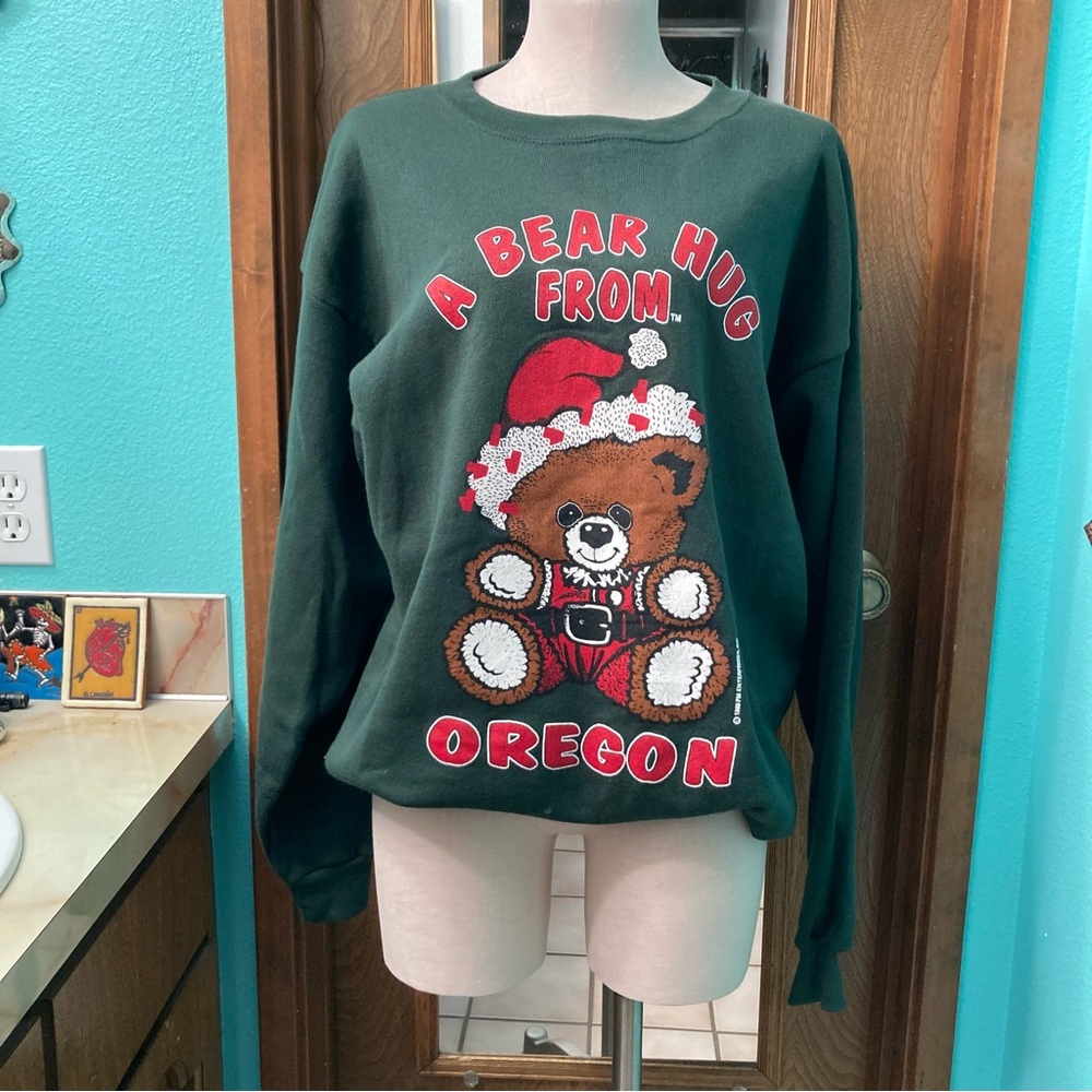 NWT Deadstock 1990s Holiday Sweatshirt